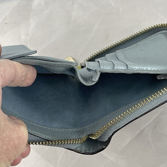 Furla Zip Around Paisley Bifold Wallet CONDITION DISCOUNT - Picture 9 of 11